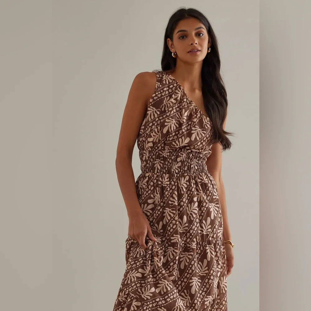 Charlie Holiday - One Shoulder Maxi - Size S NWT - Picture 3 of 10